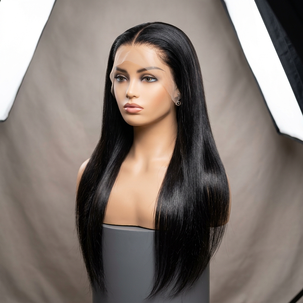 Luxury HD Lace Frontal Wig — Straight 26"